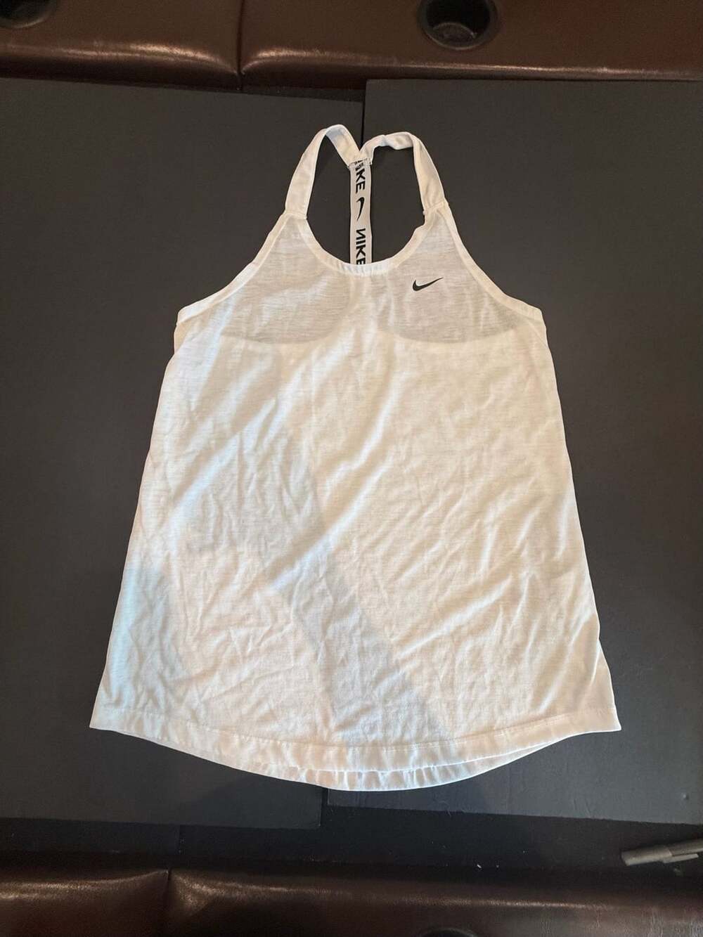 Nike Dri-Fit Tank Top Size S White